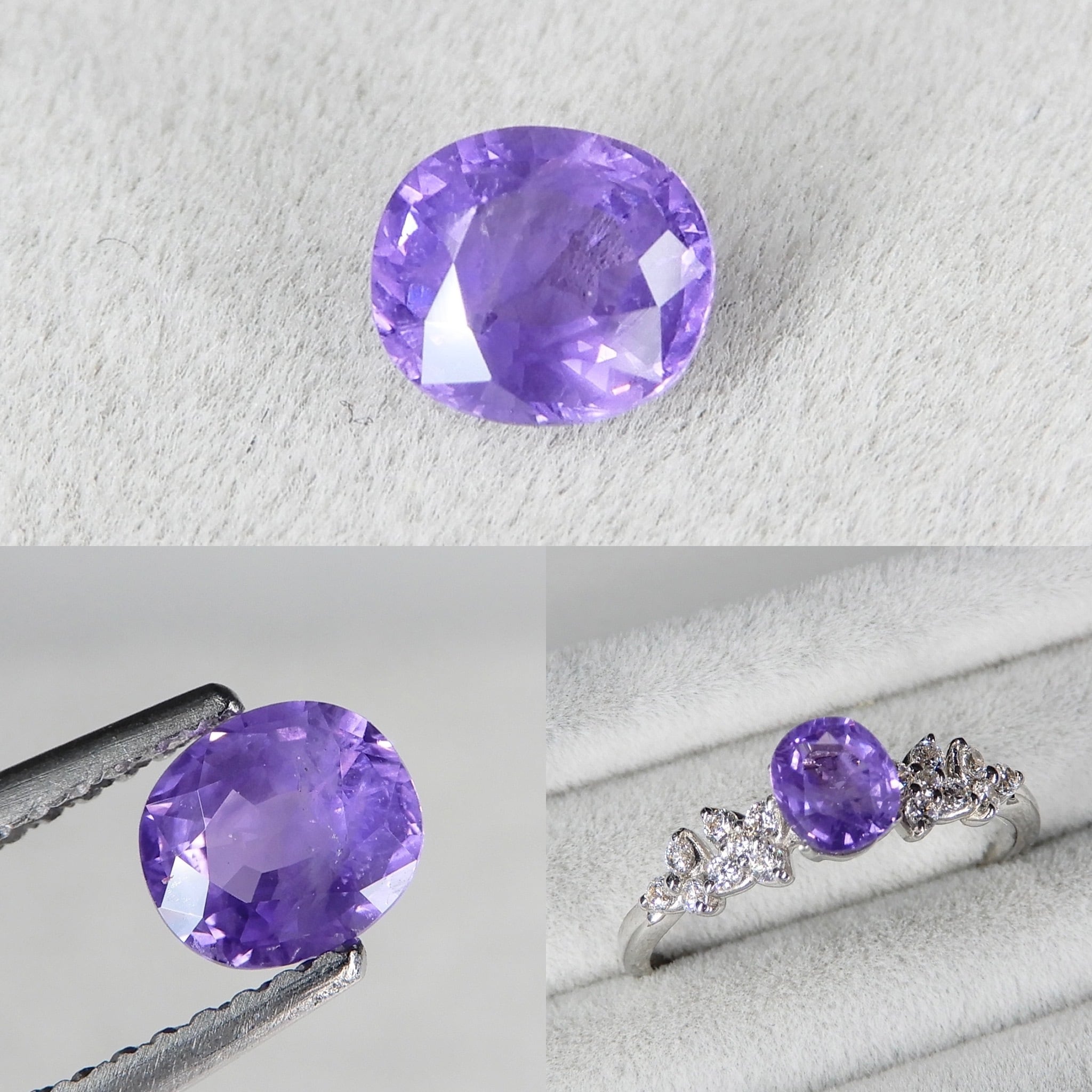 非加熱サファイア 0.67ct《RR-11》