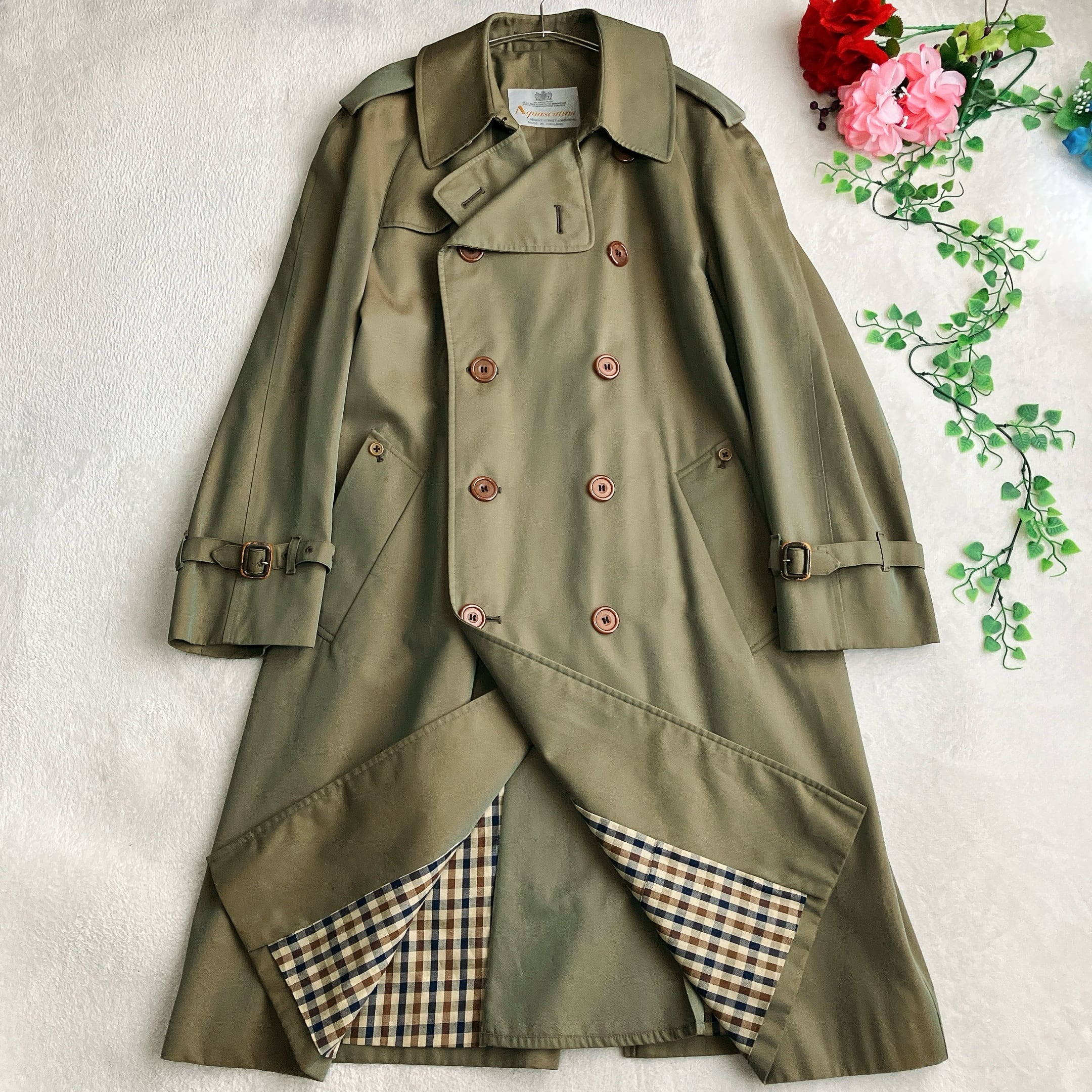 はっ水】【大きいサイズ】Aquascutum アクアスキュータム☆玉虫 クラブ