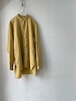 kaval / simple stitched shirt, high count fine 125 linen “kariyasu dyed” (カヴァルのスペシャルなリネン生地を使ったシャツ)
