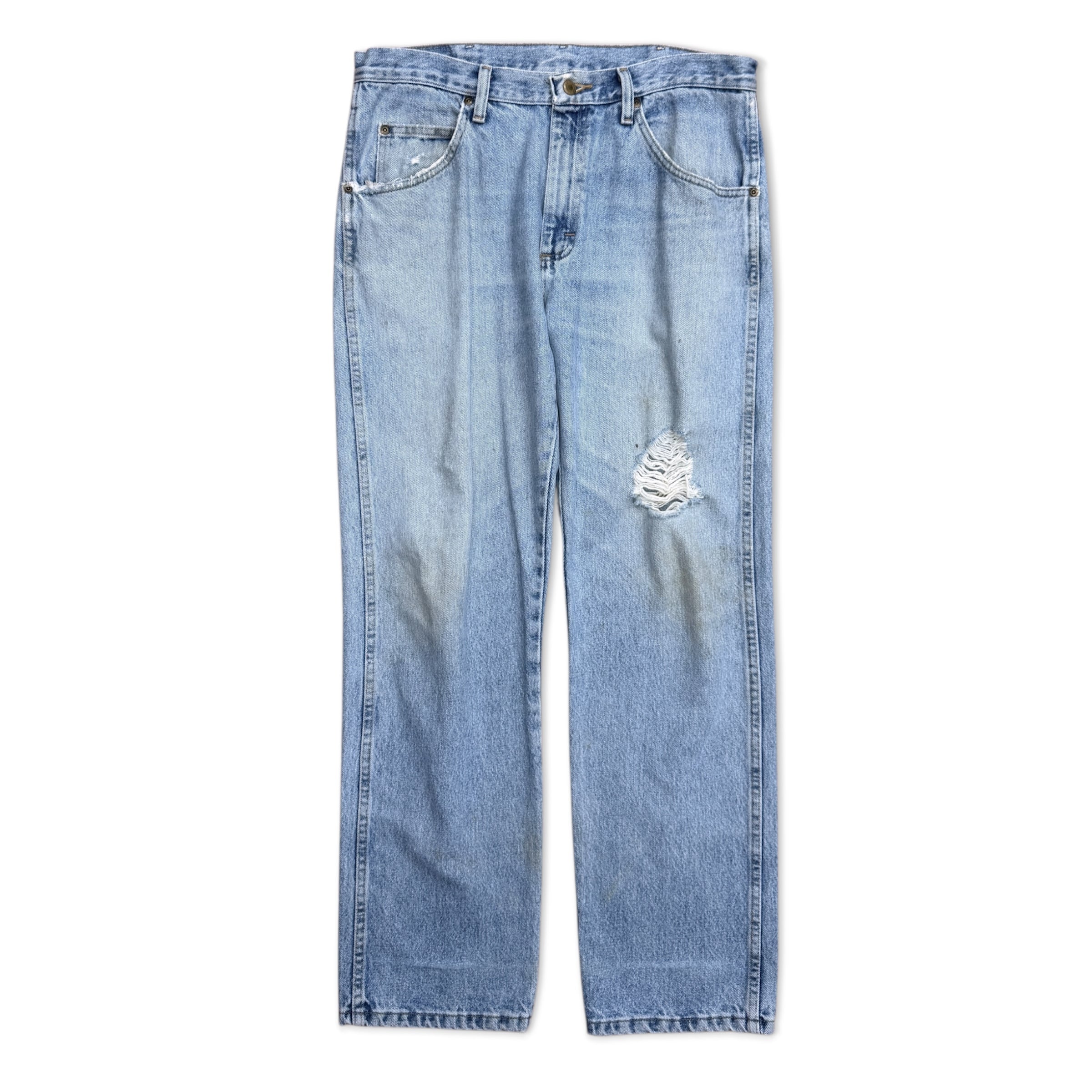 wrangler】W34 L30 ラングラー デニム/ジーンズ 古着 j-1 | no pain no