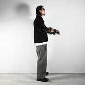 Leh / Photographer Jacketにbarbell object / leather jktコーディネート