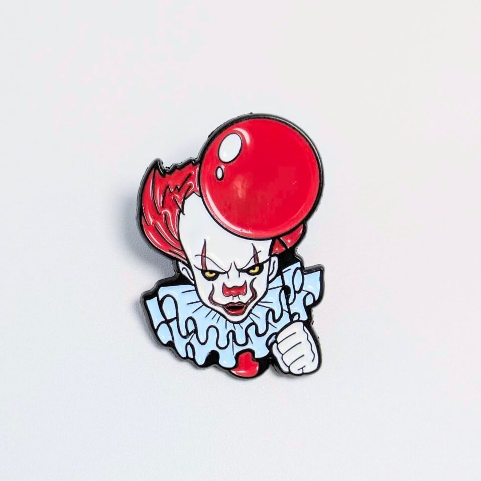 送料無料！ ★ピンズ PINS★ピンバッジ 【  IT （ イット ） ペニーワイズ 】 〚アメリカン雑貨 アメトイ〛