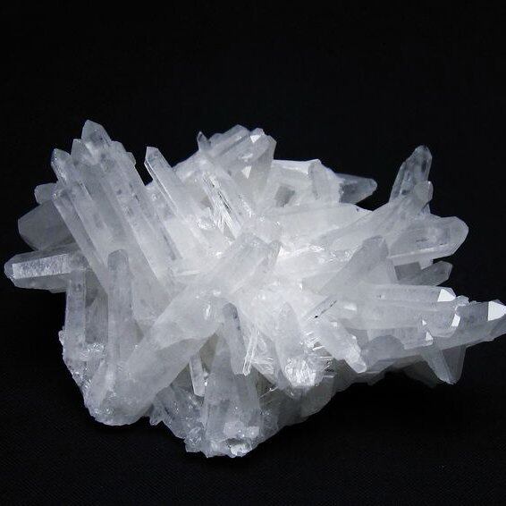 水晶 クラスター 四川省産 水晶 原石 一点物  おまかせ便 172-2925