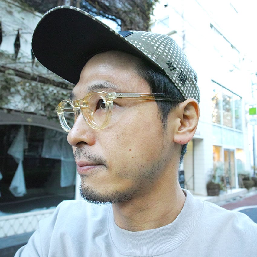 guepard / gp-07 / champagne - Light Green Flat lenses シャンパン 