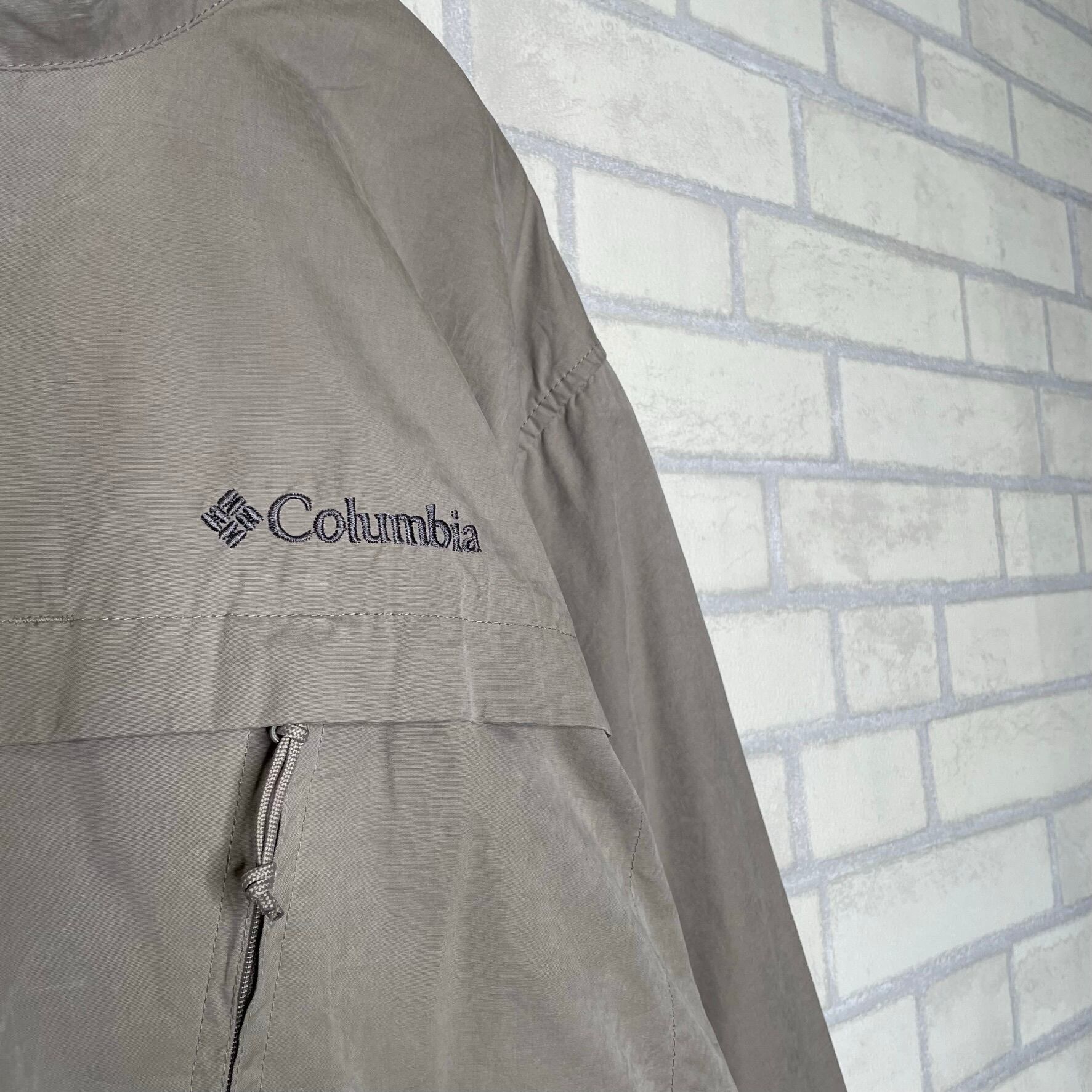 Columbia 【OMNI -SHIELD】 マウンテンジャケット L 刺繍 ジップ ...