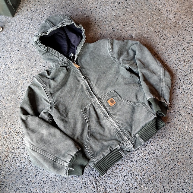 "hard work" Carhartt アクティブジャケット used [402027]