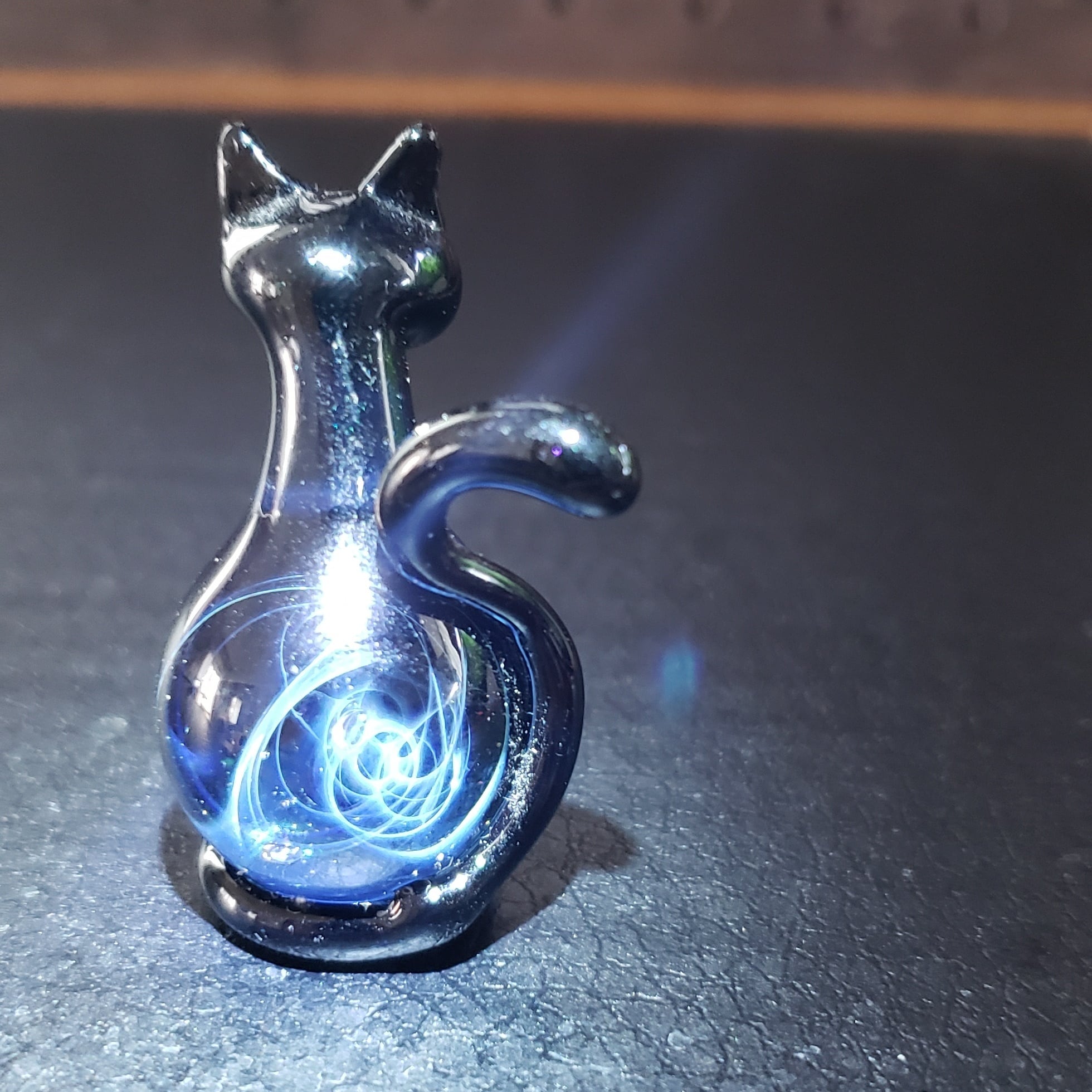 宇宙　ガラスの猫 宇宙 ガラスの猫（ペア）