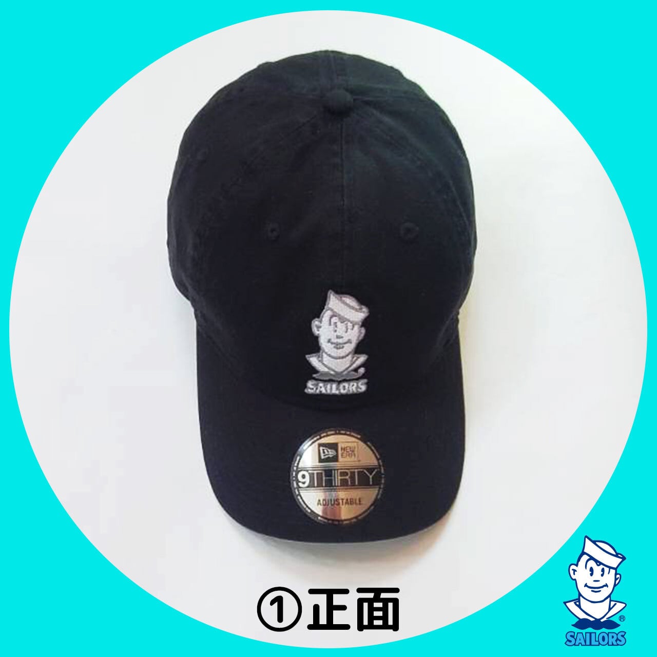 新デザイン【NEW ERA×SAILORS】9THIRTY×おニャン子黒 【数量限定