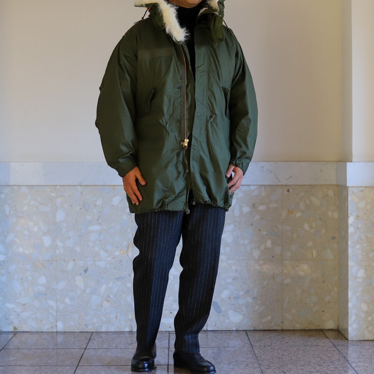 未使用】80s U.S. Military M-65 Fishtail Parka original full set