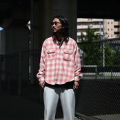 BOWWOW（バウワウ）26AW最新作、Cigarette Pocket（シガレットポケット）シャツと名作スウェットパンツコーディネート