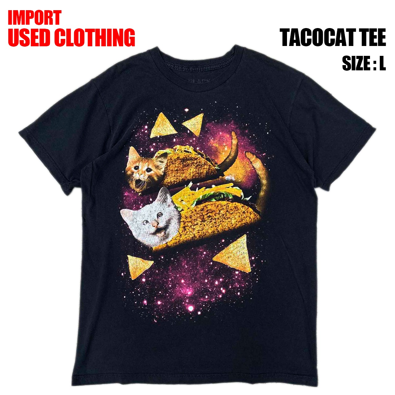【USA古着】TACOCAT TEE (size L)