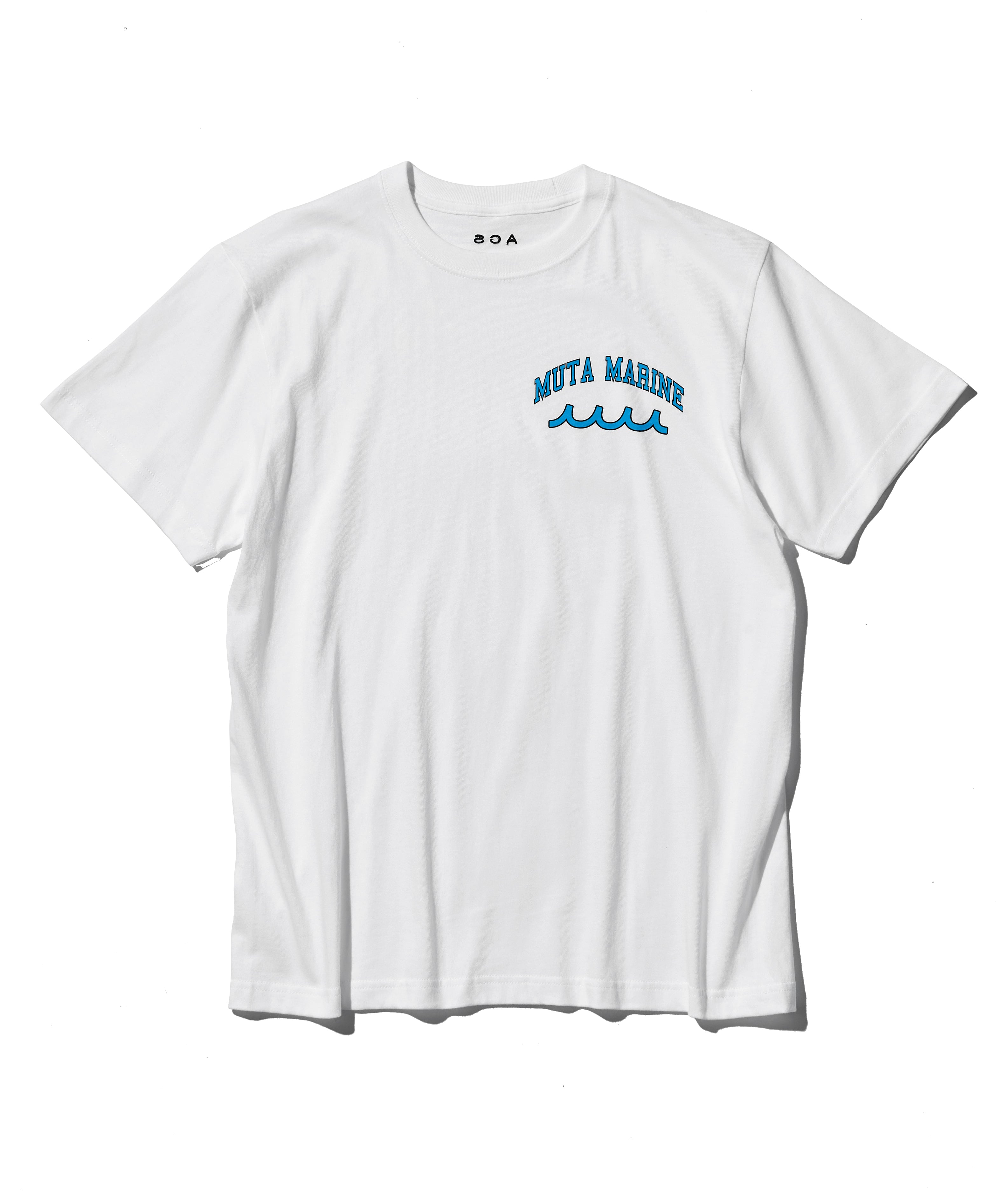 完売前に【muta MARINE×ACANTHUS】カレッジロゴ Tシャツ muta MARINE × ACANTHUS カレッジロゴ Tシャツ | ACANTHUS