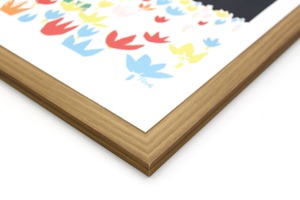 ムーミン 北欧 Putinki「スナフキンの横笛」送料無料 フレーム 展示用フック付アートポスター 絵画 インテリア アート