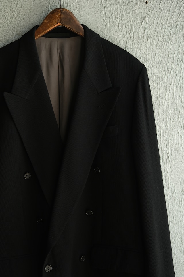 Utah／80-90’s “GIVENCHY” double breasted tailored jacket