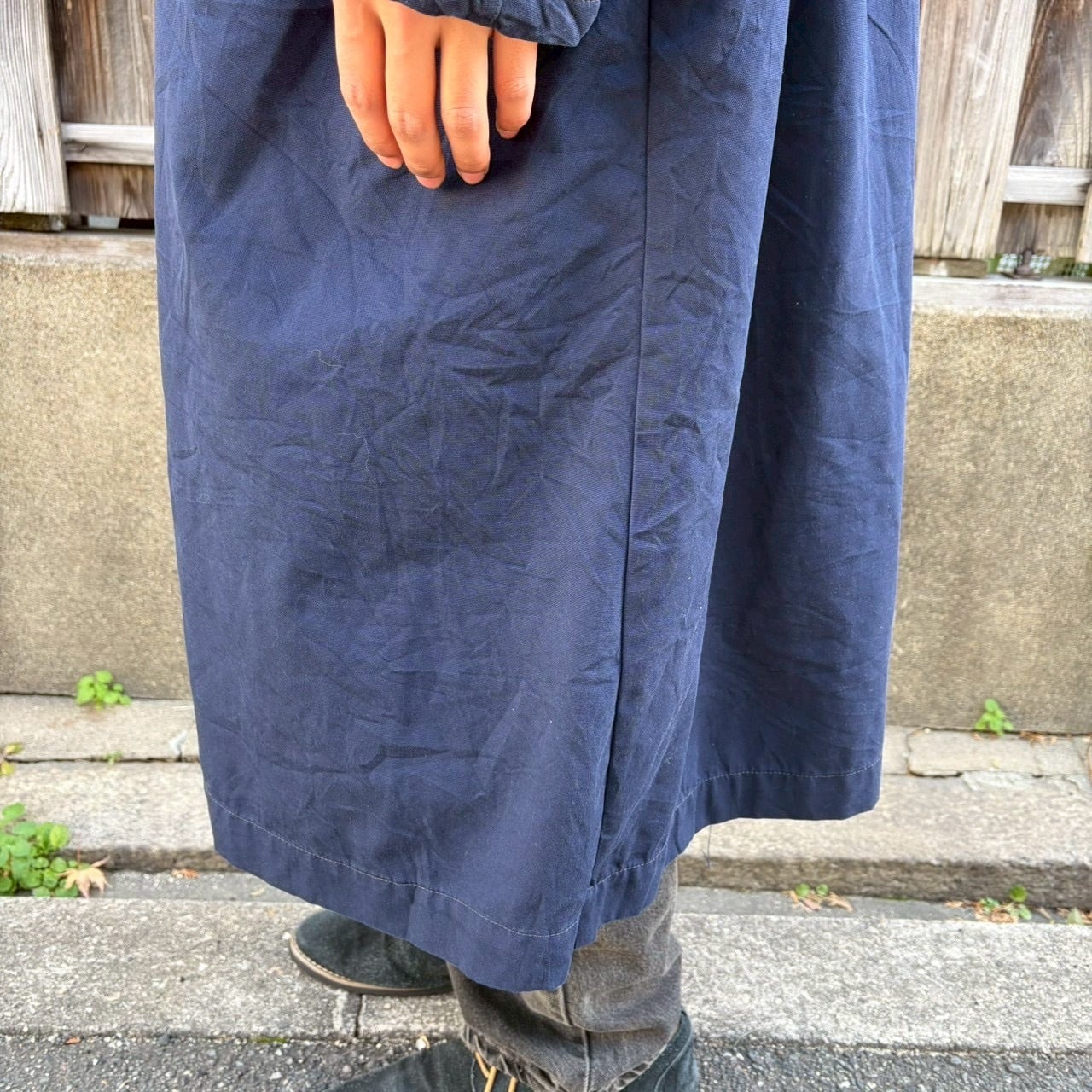 希少 80s フランス軍 実物 デッキ ジャケット デッキコート パーカー