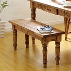 カントリーダイニングAlmee-アルム-ダイニングベンチ単品ダイニングベンチ 食卓用ベンチ