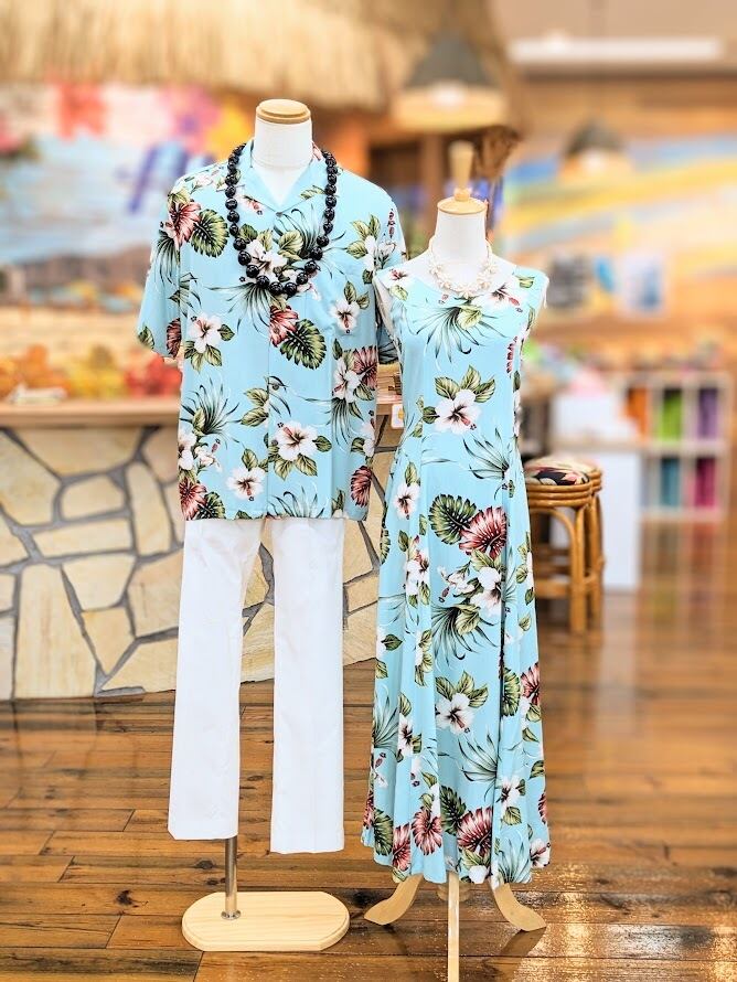 Royal 揃う Hawaiian Creations】ムームー＆アロハシャツセット