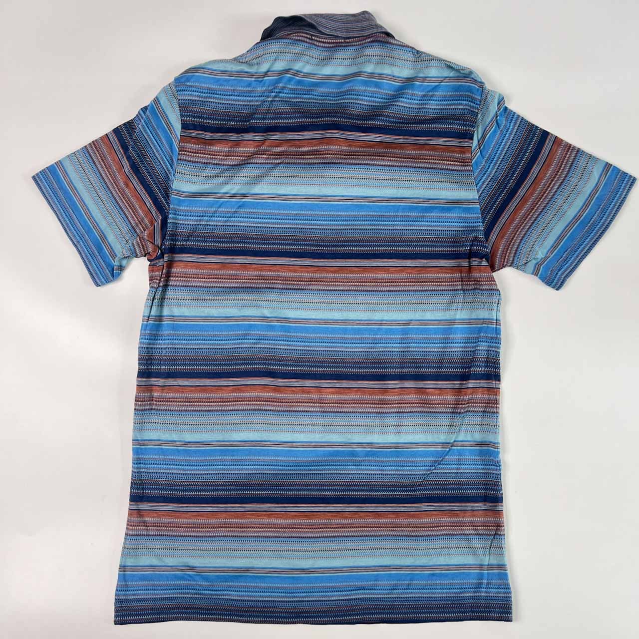 イタリア製 MISSONI SPORT ミッソーニ ボーダー 天竺 半袖 ポロシャツ