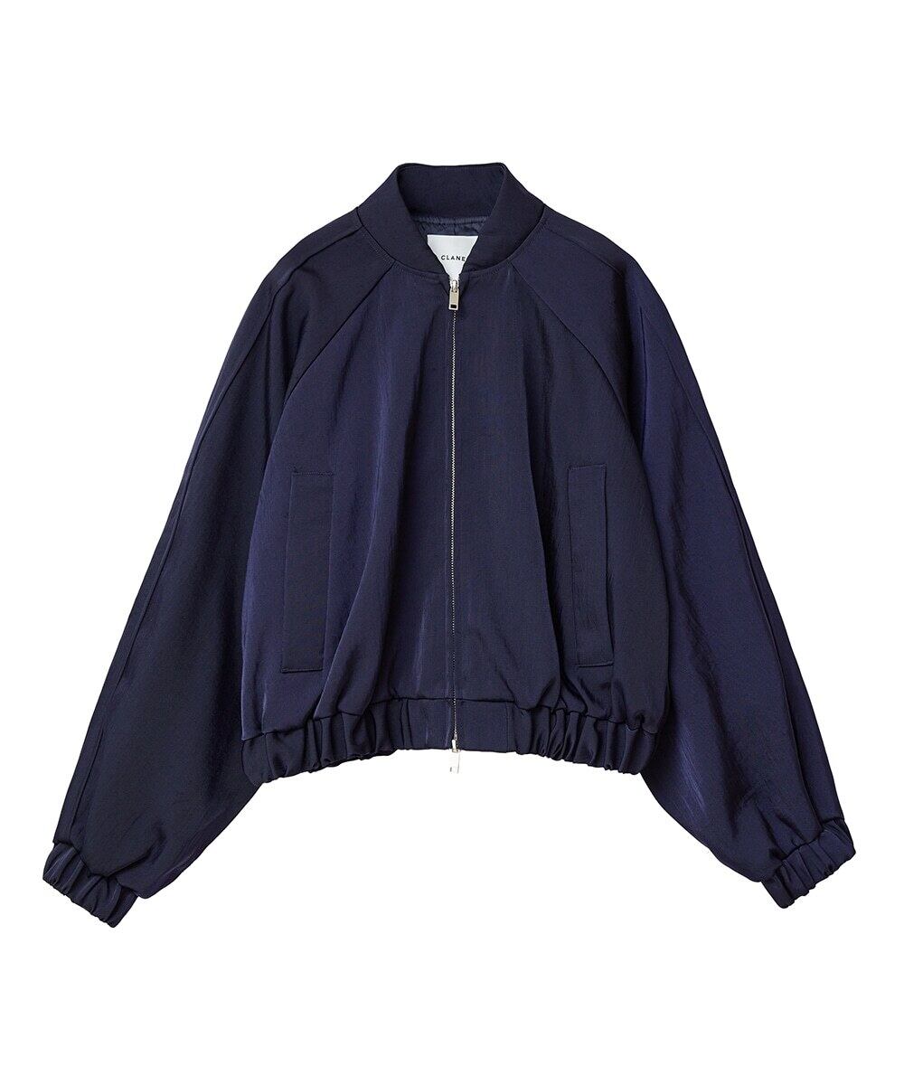 CLANE(クラネ) MODE JERSEY BLOUSON NAVY | サウスオレンジ｜メンズ