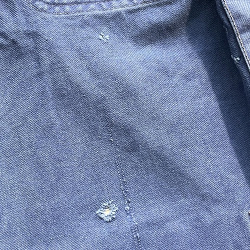 50-60s フランス軍 コットンツイル フレンチワークジャケット 詳細写真5