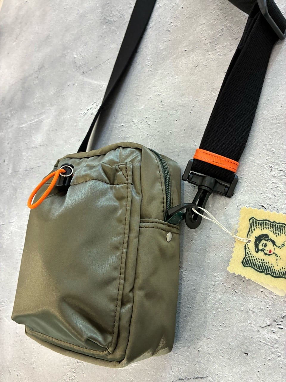 再入荷！DEUX MILLE ドゥミル ボンディングミニショルダー[Silver