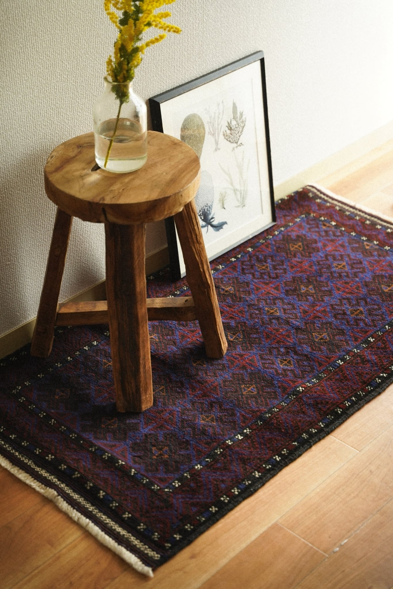 1584-Vintage Baluch rug