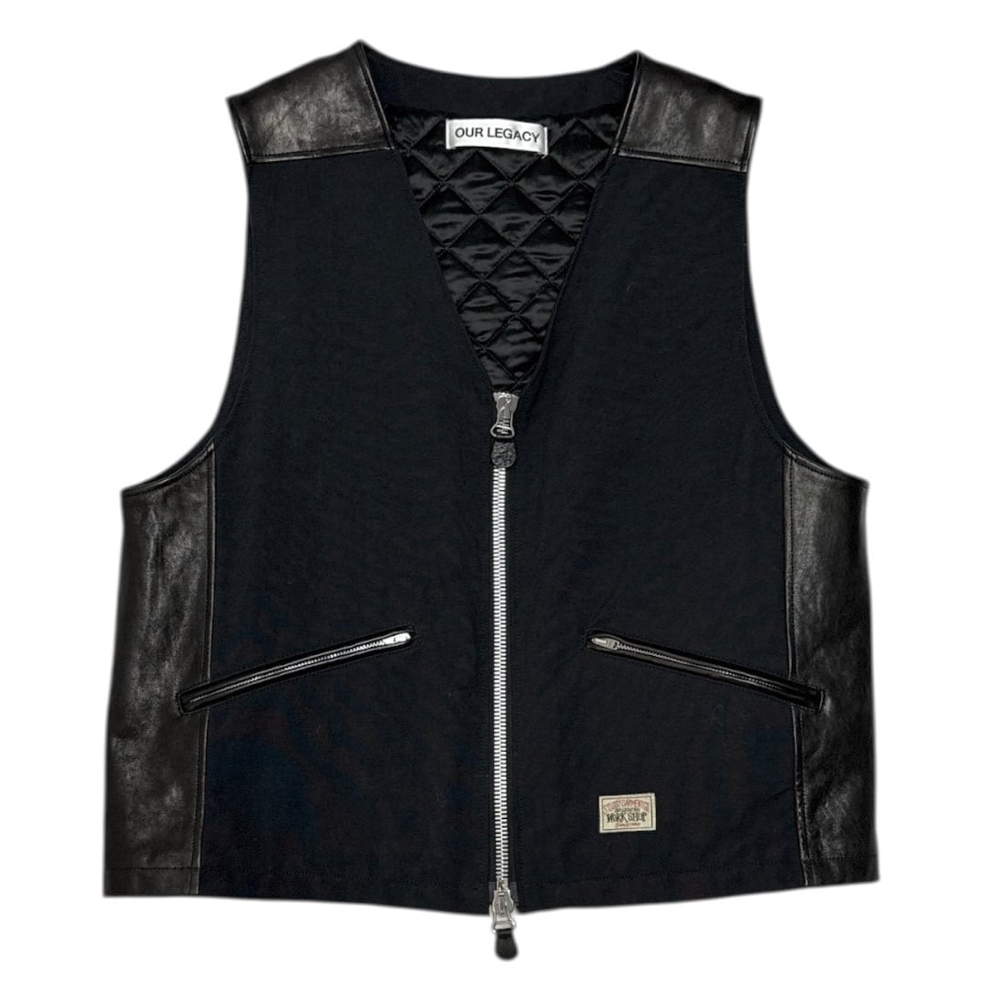 00's~ “Carhartt” Duck Vest SIZE L NAVY 00年代 カーハート ダック