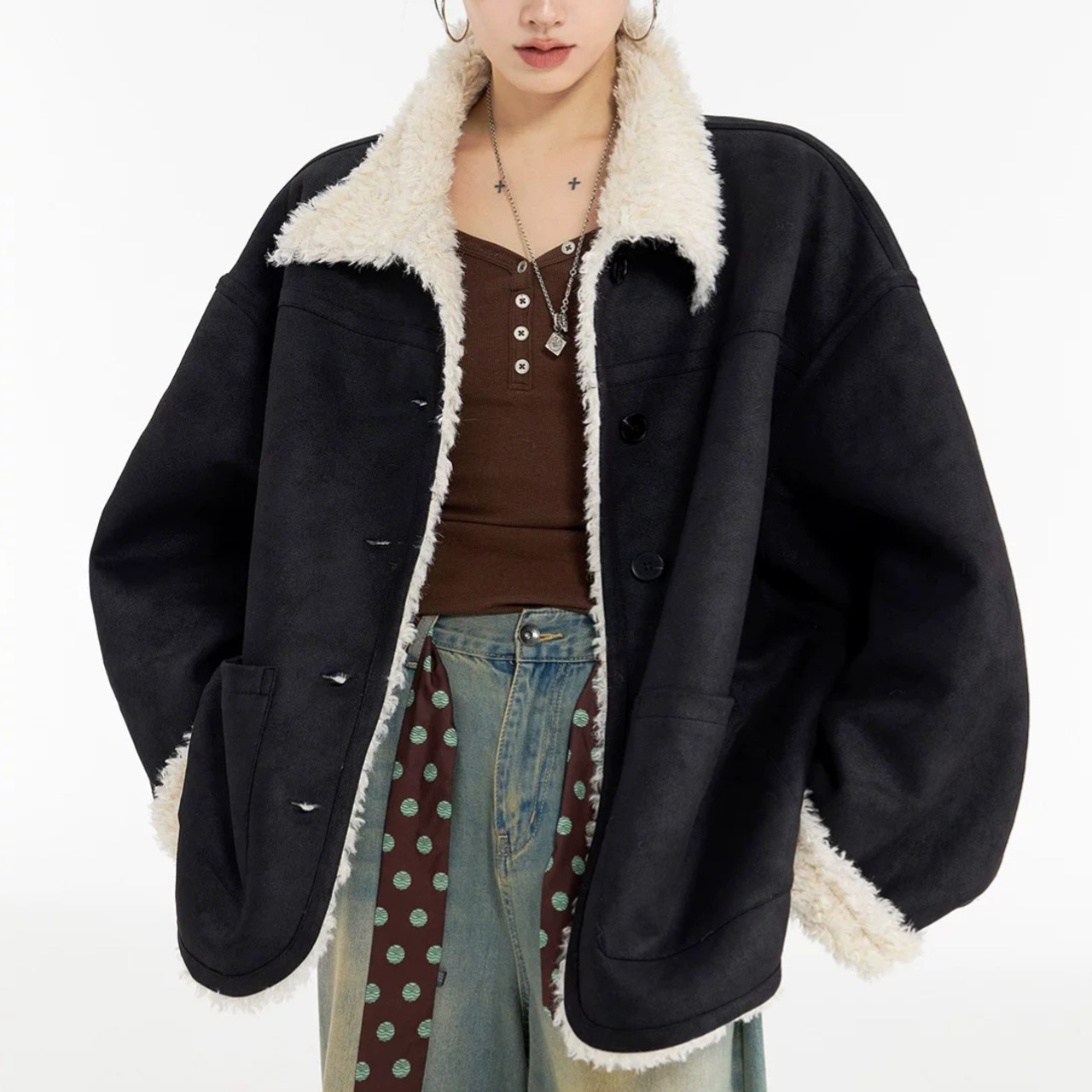 Sheepskin coat (ME493)