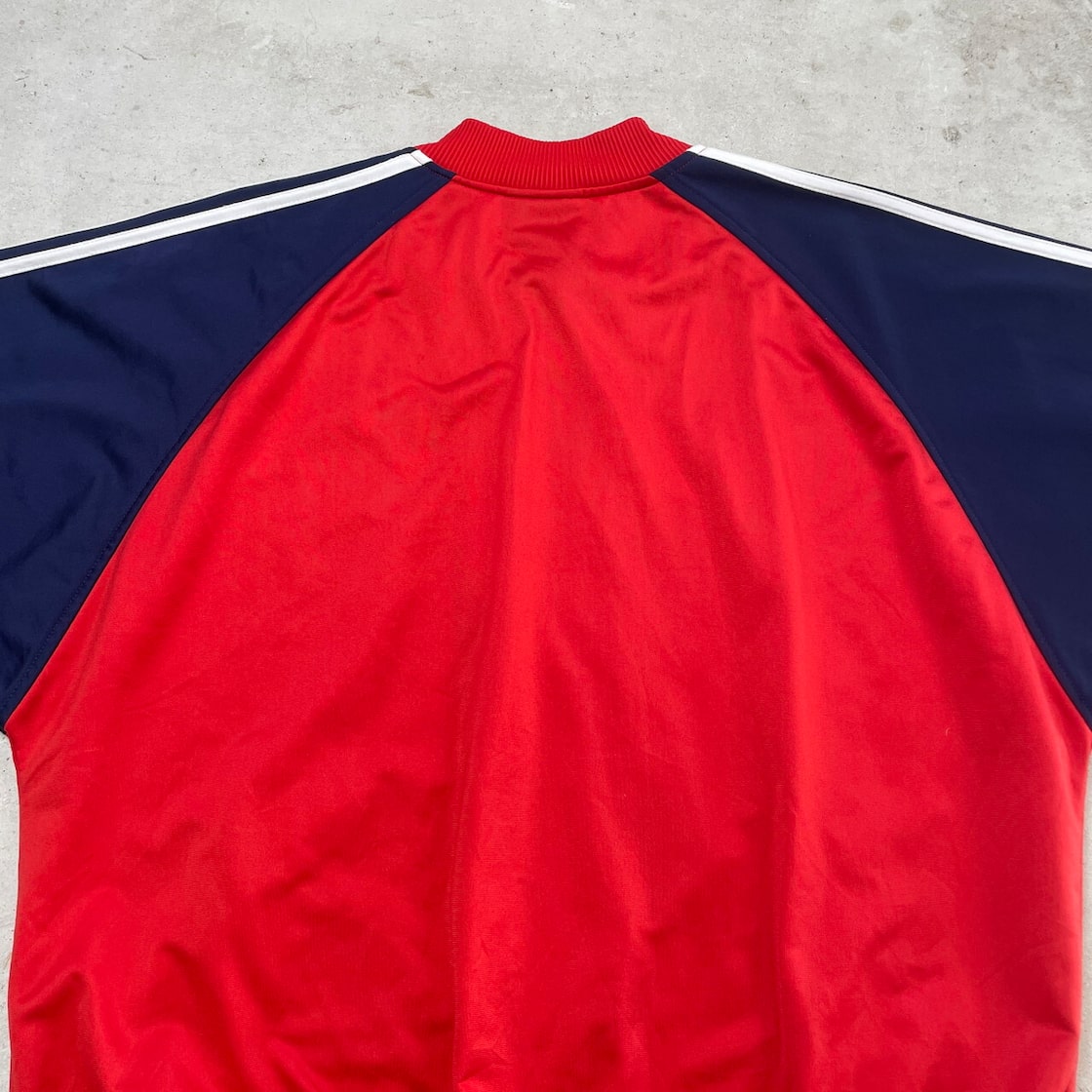 80年代 adidas アディダス トラックジャケット ジャージ ブルゾン 