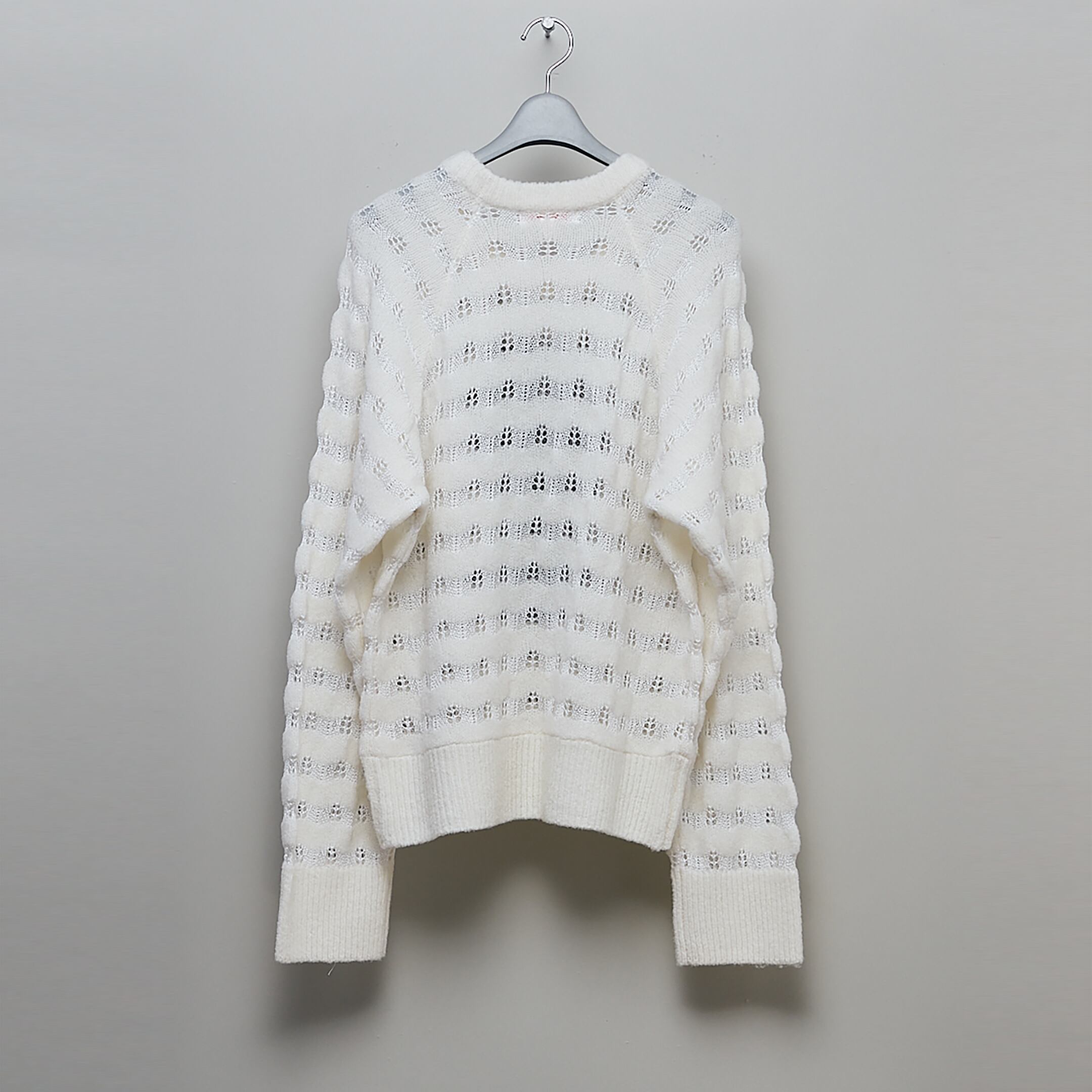 MASU REVERSE BEETHOVEN SWEATER (WHITE) MVFW-KN0122 | IAAAM ONLINE