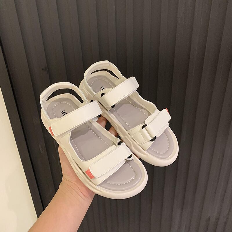 サンダルサマーレッド 靴 シューズ 夏物 フェイクシューズ14707437026