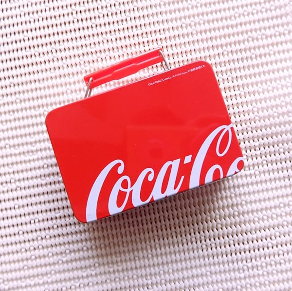 ブリキ缶 コカ・コーラ トランク型 | 神戸銀河堂◇懐古保管庫