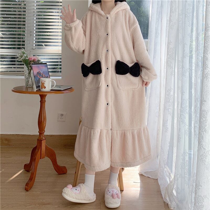 フード付きルームウェアパジャマ M19224