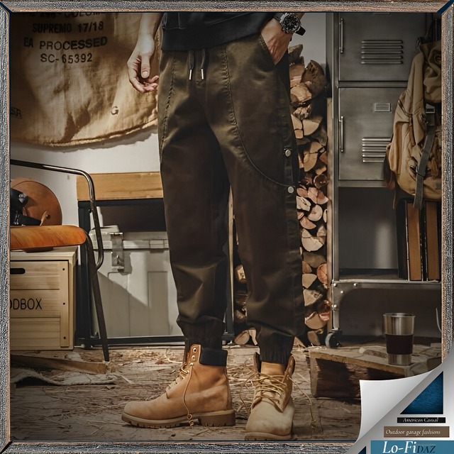 アメリカンヴィンテージ ベルベットワークパンツ 20443