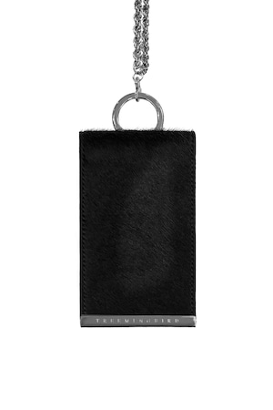 [TREEMINGBIRD] Hair-On 2-way Chain Wallet Bag [ Black ] 正規品 韓国ブランド 韓国通販 韓国代行 韓国ファッション TRMNGBD tmb TREEMING BIRD 日本 店舗