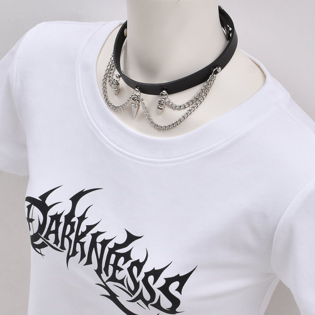 1/7新着】スパイクスタッズチェーンチョーカー | VOLCAN&APHRODITE