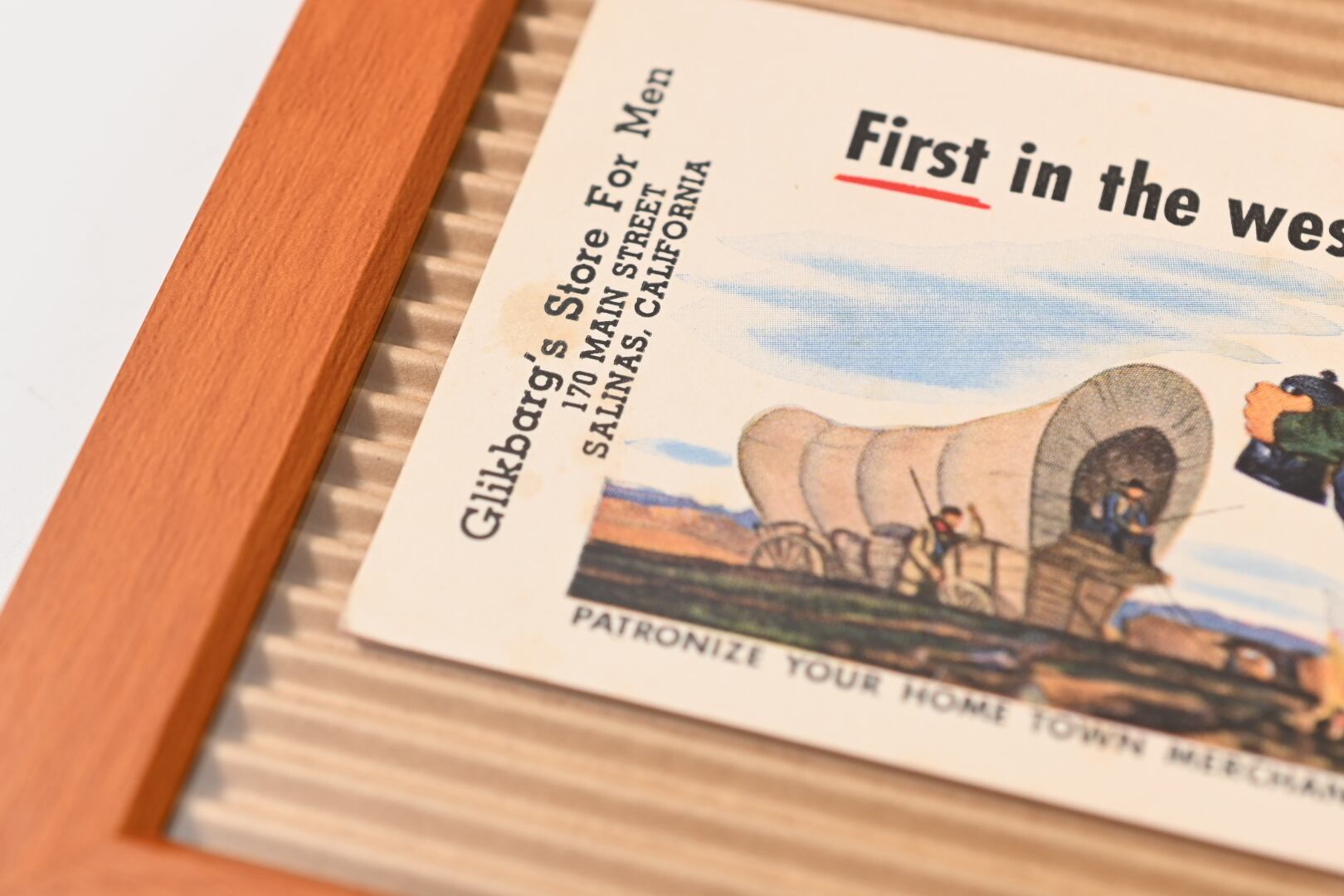 50's 100th Levi's Advertising Ink Blotter 17 | Button Works Store
