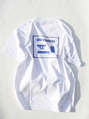 BLANKMAG × Still Sequence "Still Sequence" Tee WHITE