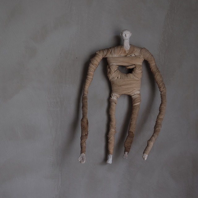 Plaster statue