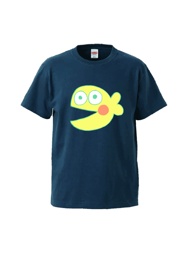 やるぞーtシャツ ネイビー Tomokunshop