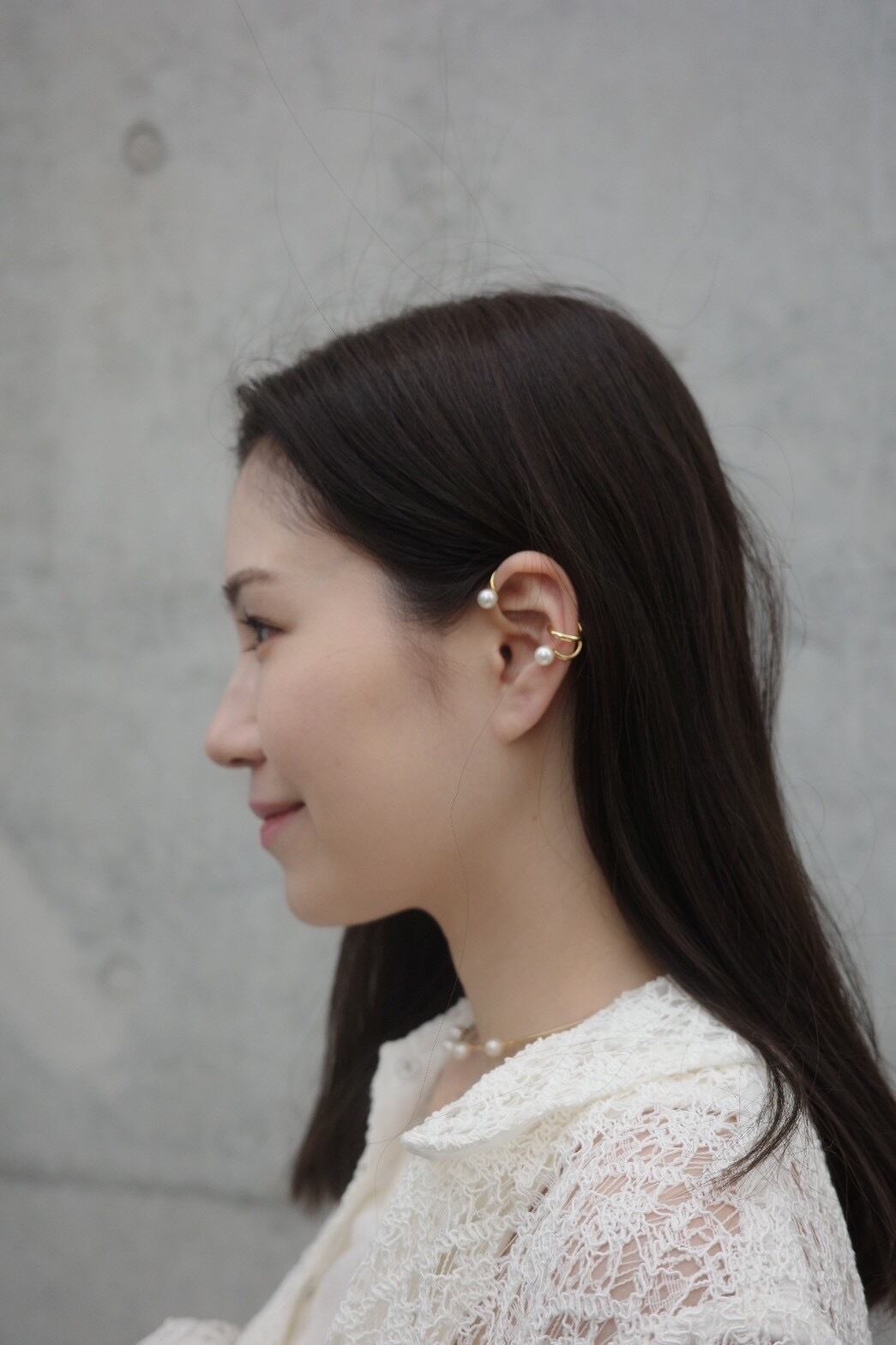 再販】2pearls henkei ear cuff＆Cカーブear cuff | helmi