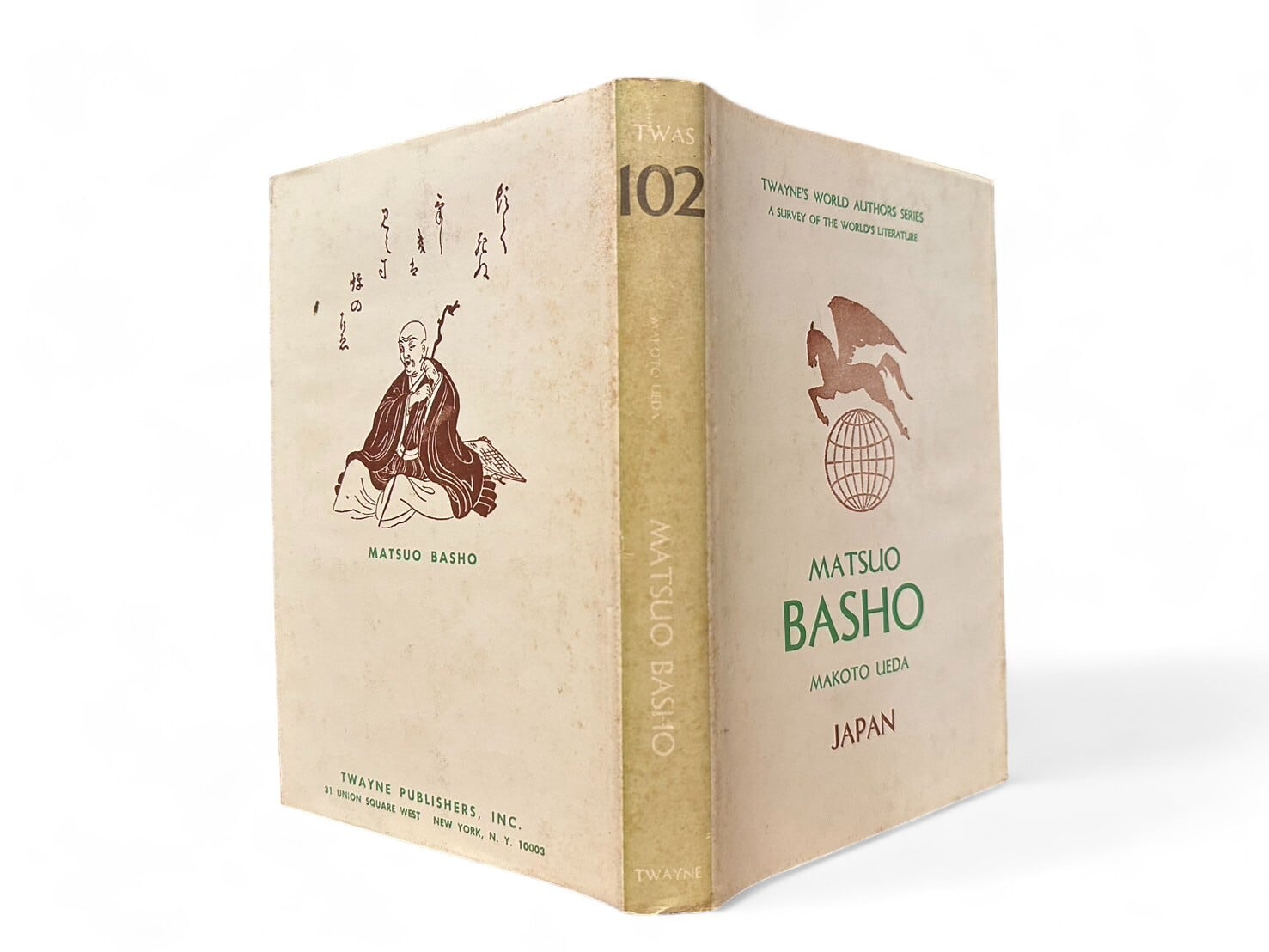 【SJ210】《Twayne's world authors series TWAS 102 : Japan》Matsuo Basho / Makoto Ueda