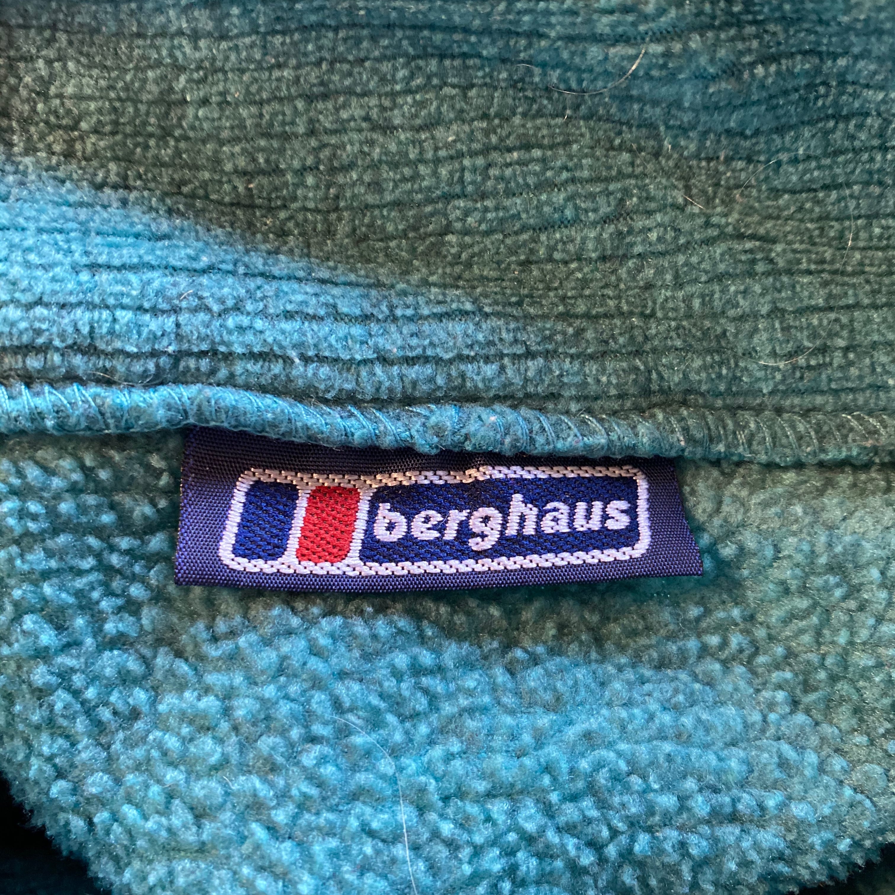 旧ロゴ 希少カラーberghaus フリース XL ヴィンテージ （90年代 