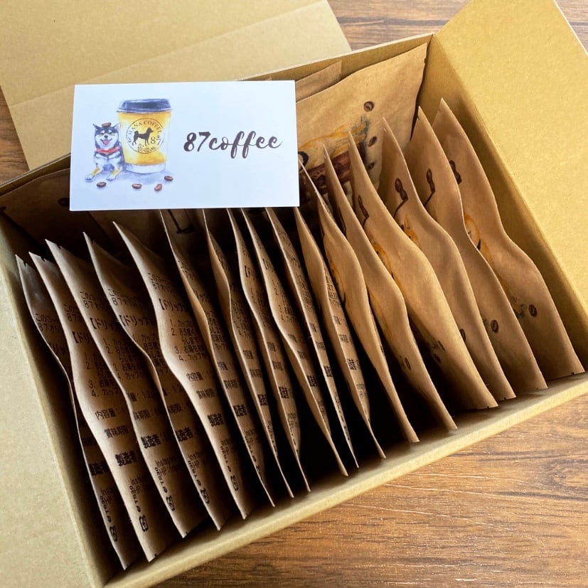 ❇︎母の日で珈琲20袋ご購入希望の方へのsample画像になります 母の日限定 7種122杯分の贅沢ドリップバッグコーヒーギフト│澤井珈琲