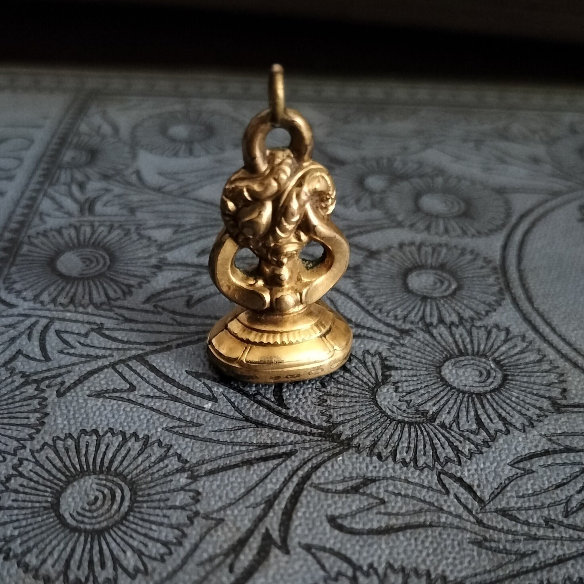 French Seal Pendant Fob