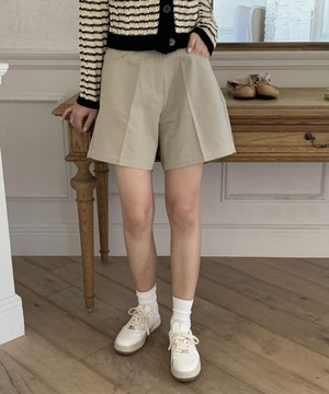 《即納商品》cheer short pants (khaki / pink / ivory)