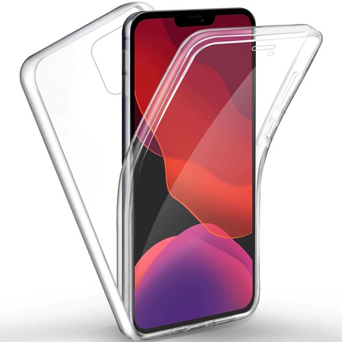 【iphone12対応】 シンプル 両面 保護 カバー 耐衝撃 iphone 透明 ソフトケース 【追跡機能付き】