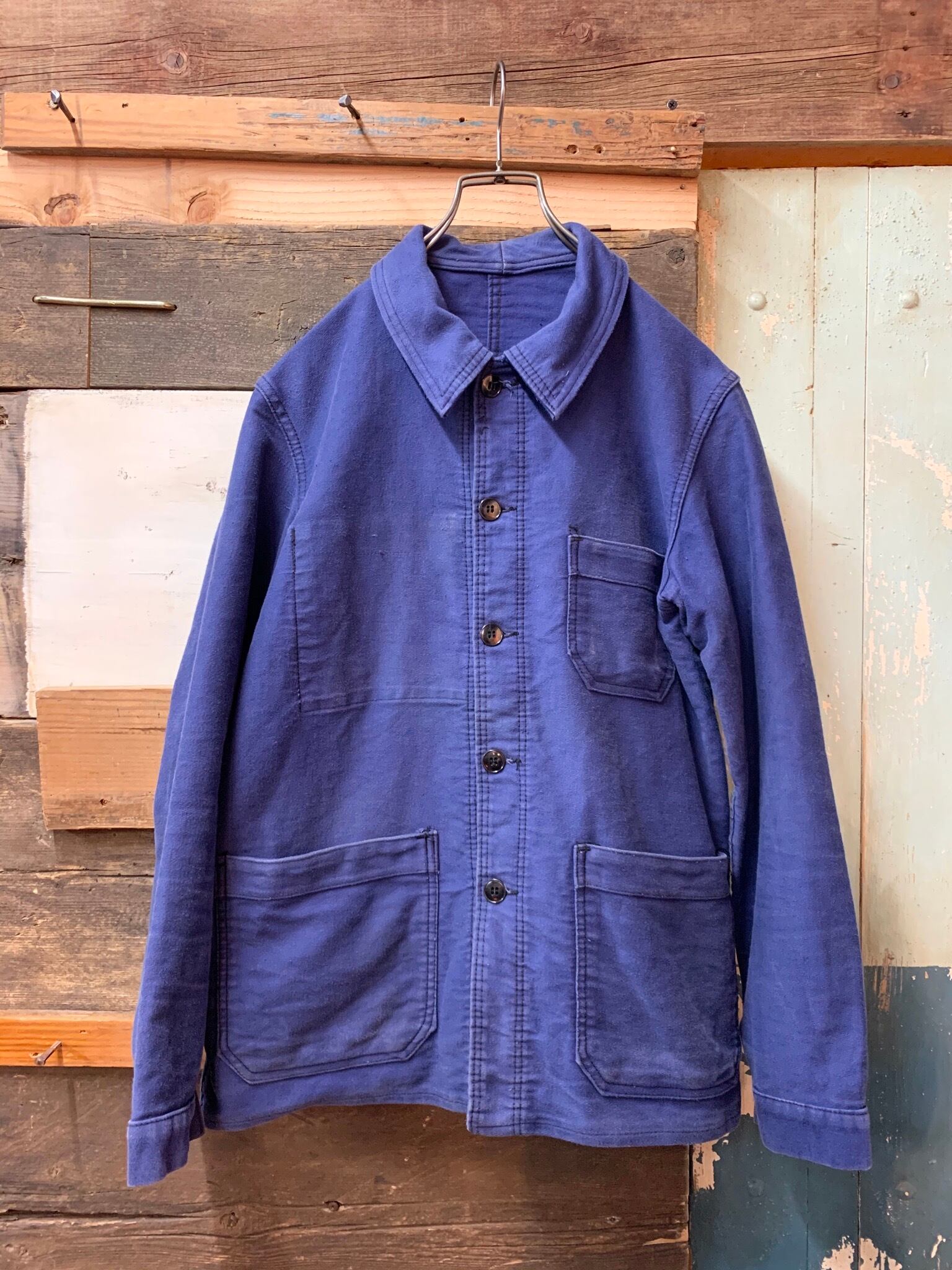 60's 'KONECO' French Moleskin Work Jacket | Unknown Vintage Store