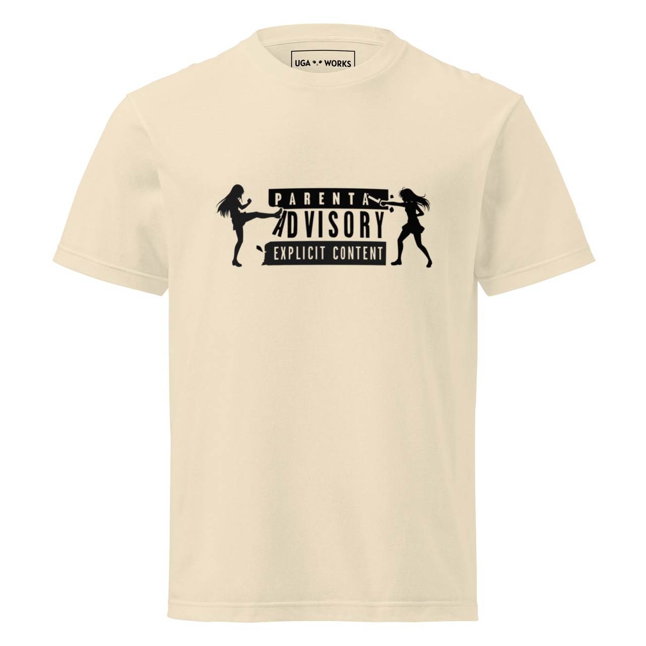 ☆ぼこぼこペアレンタルアドバイザリー☆ヘビーウェイト Tシャツ 