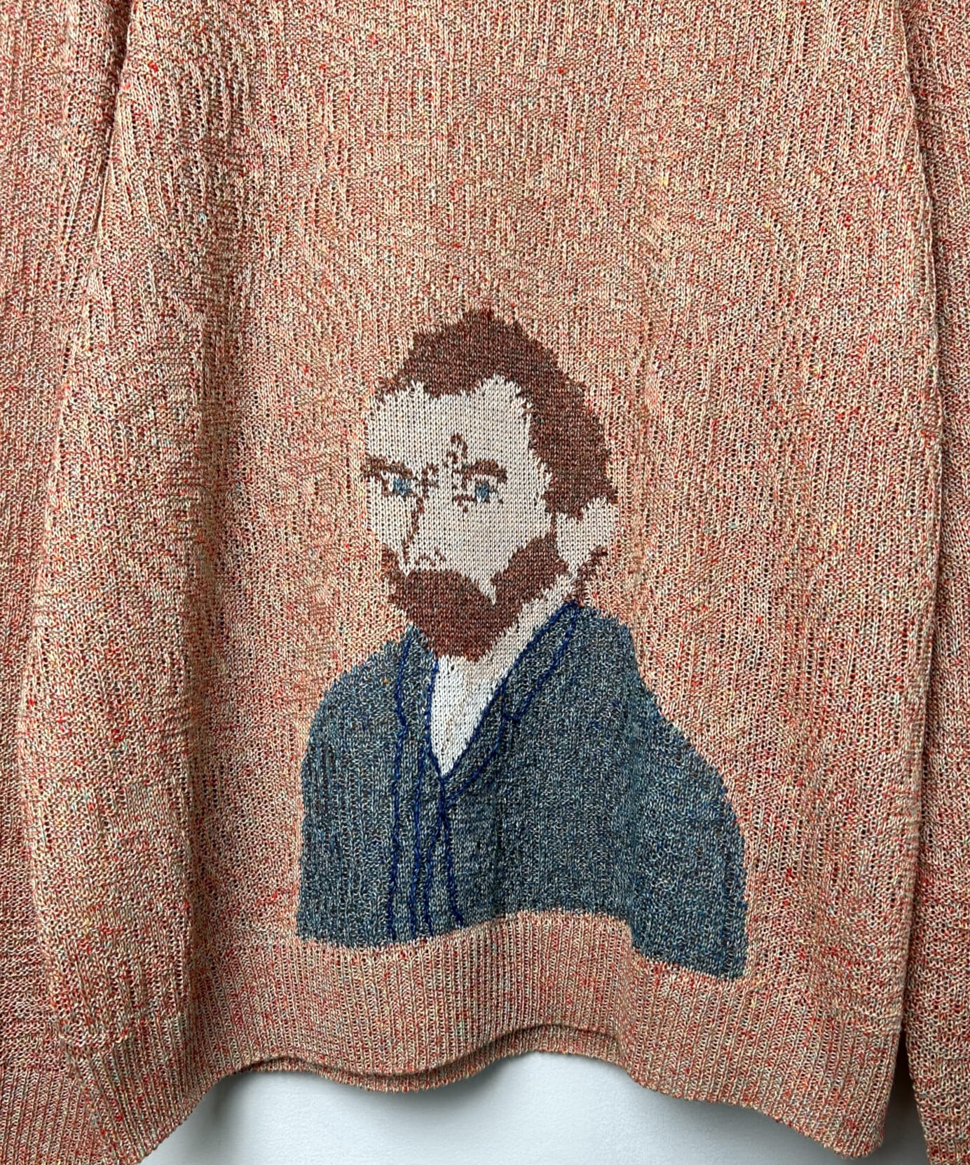Kota Gushiken / KGSS26-K06 WAVY LINEN VAN GOGH (ORANGE
